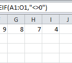 averageif-function