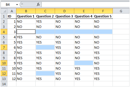 Delete blank rows - vn ver 3